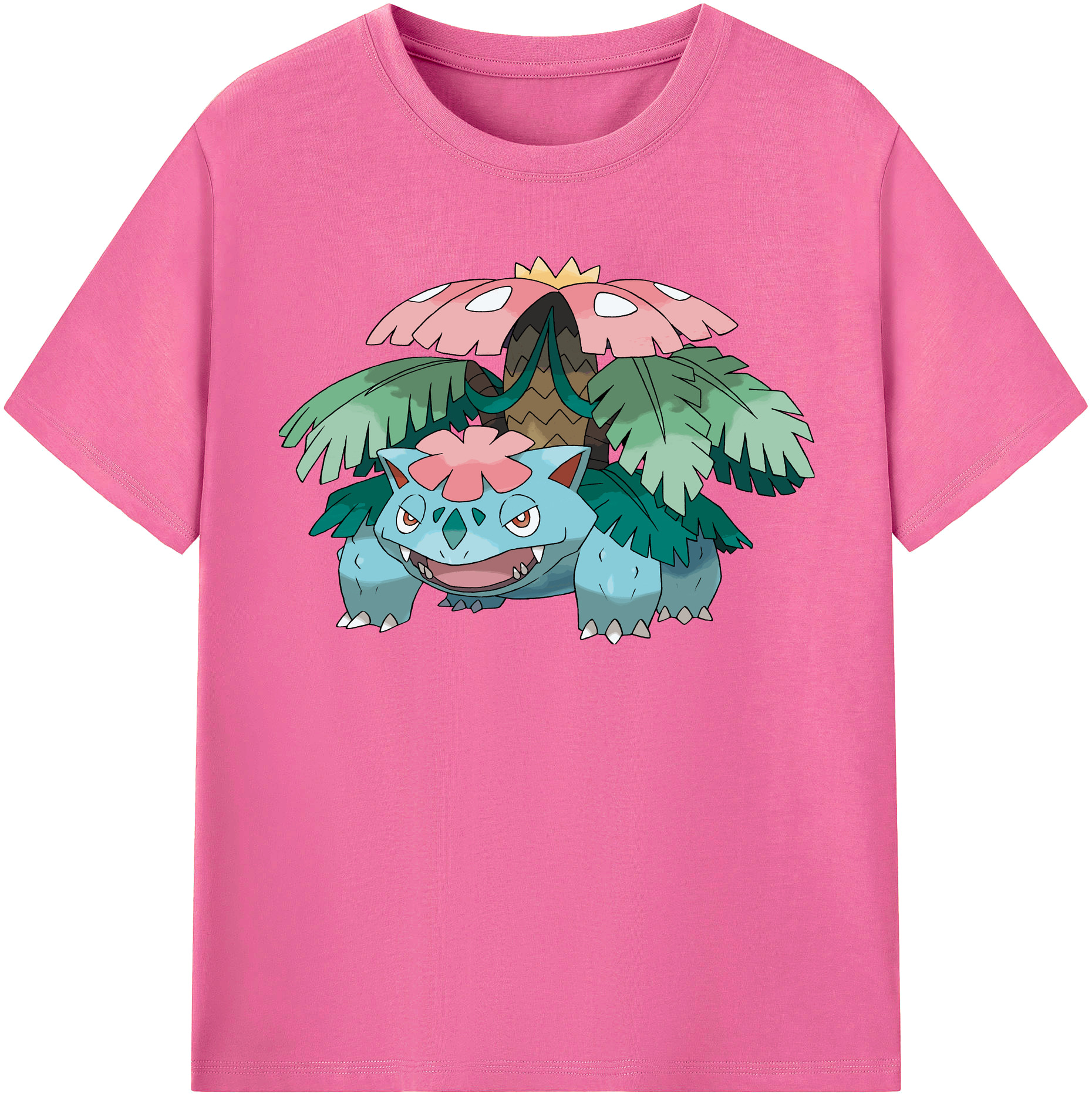 （画像用） ポケットモンスター Pokémon レディースカジュアルプリントTシャツ（綿100％）